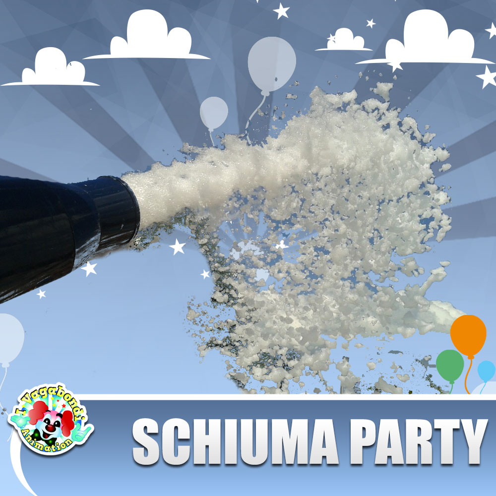 animazione-festa-schiuma