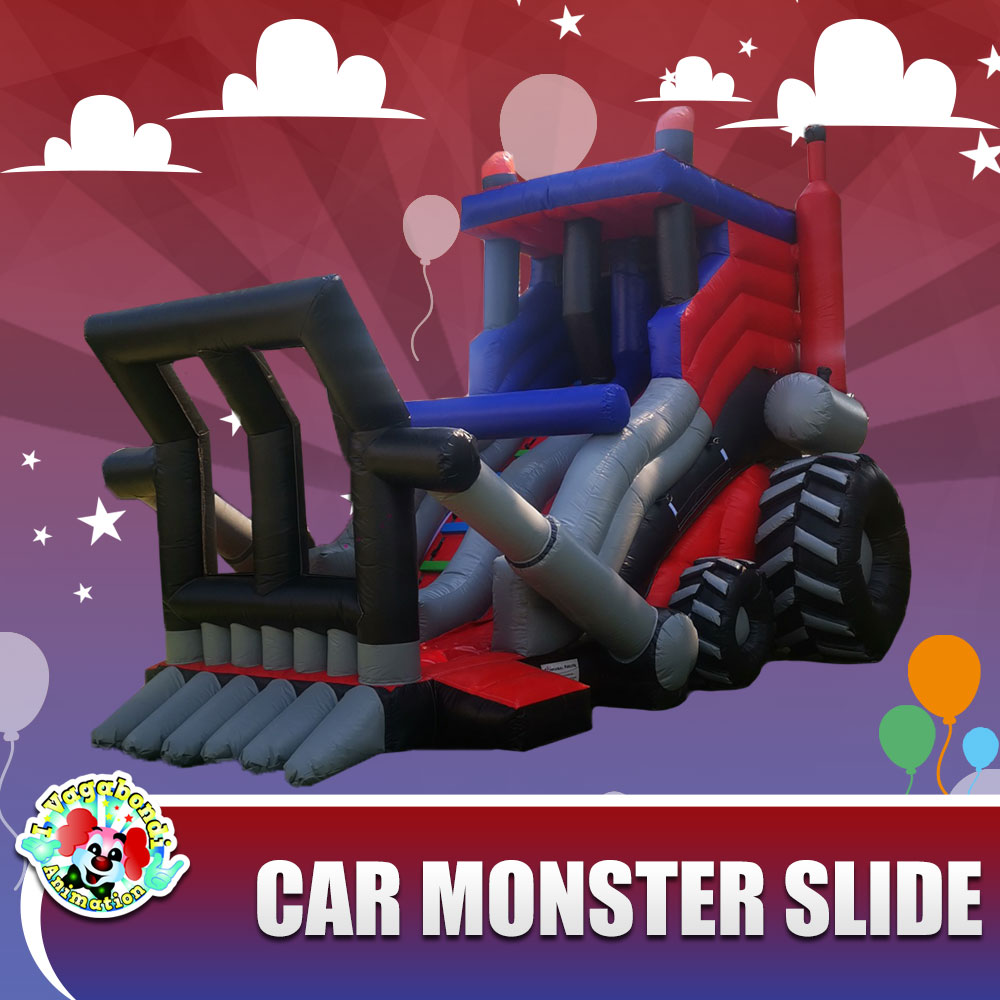 animazione-liguria-gonfiabili-car-monster-slide